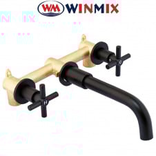 Змішувач для умивальника Winmix DVE inner BLACK (Chr-001), Польща