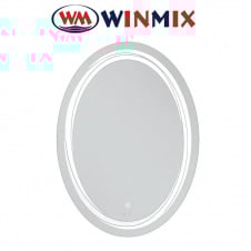 Дзеркало для ванної кімнати Winmix Premium WAVE MC04-60x80 (з LED-підсвічуванням, антизапотівання)