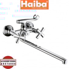 Змішувач для ванни довгий вилив HAIBA SENTOSA Chr-006 (EURO)