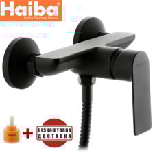Змішувач для душу HAIBA ALEX Black (Chr-003)