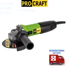 Машина кутова шліфувальна ProCraft PW-1100 125 мм