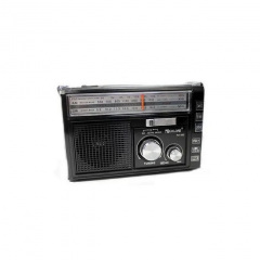 Портативное радио Golon RX-382 MP3 USB с фонариком Black Золотоноша
