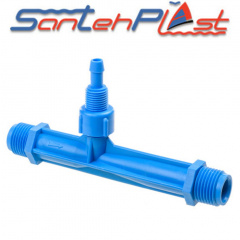 Інжектор Вентурі 1/2" Santehplast для крапельного поливу (IN50) Лубни