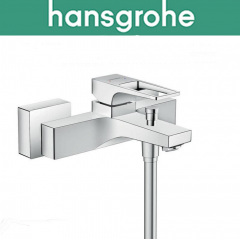 Змішувач Hansgrohe (art 74540000) для ванни Metropol, одноважільний з петлеподібною ручкою, Хром Київ