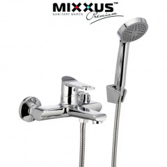 Змішувач для ванни короткий ніс Mixxus Dallas Euro (Chr-009) Гайсин