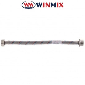 Шланг для води нержавіюча оплетка ГШ 1/2" 180 см, Winmix