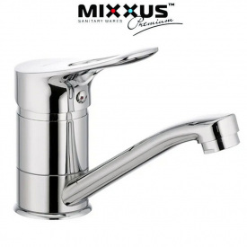 Змішувач для умивальника ялинка на шпильці 15см MIXXUS Arizona (Chr-004), Польща
