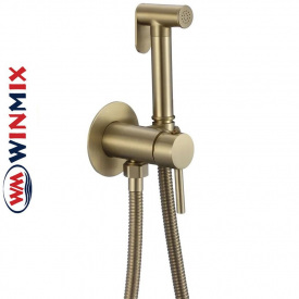 Змішувач для гігієнічного душу Winmix Premium Hans inner BRUSHED GOLD (Chr-002-A), Польща