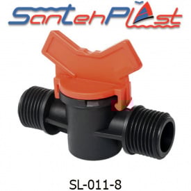 Кран із зовнішніми різьбленнями 1/2" для поливу DN1/2"*1/2" (КСН 16*1/2*1/2) Арт. SL-011-8