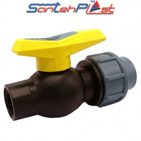 Santehplast Кран затискний з внутрішнім різьбленням 50*1 1/2 ЗВ