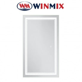 Дзеркало для ванної кімнати Winmix Premium QUADRO MR20-50x80-REVERSE (з LED-підсвічуванням, антизапотівання)