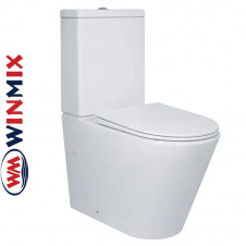 Унітаз-компакт Winmix BEVEL 0403-T3 640*360*835mm, система змиву TORNADO 3.0