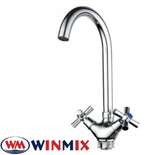 Змішувач для кухні Вухо, без підведення Winmix Toledo Nut (Chr-275), Польща