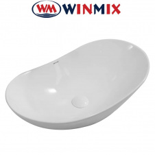Раковина (умивальник) накладна Winmix Premium WAVE-0105 620*360*160mm (біла)
