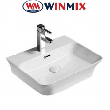 Фото - Раковина (умивальник) накладна Winmix Premium Bevel-0201 з переливом 485*410*125mm (біла) Раковина (умивальник) накладна Winmix Premium Bevel-0201 з переливом 485*410*125mm (біла)