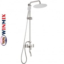 Душова колона із змішувачем Winmix FAN (009-J), SUS304 з нерж. сталі, Польща