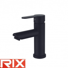 Змішувач для умивальника Rix Dax (Chr-001-A) Black, SUS304 з нержавіючої сталі