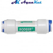 Зворотний клапан прямий Aquakut 1/4"QC - 1/4QC