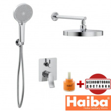 Вбудована душова система із змішувачем водоспад HAIBA BOLERO Inner (Chr-003)