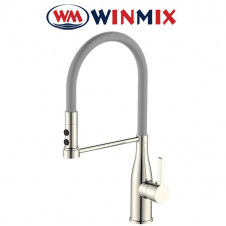 Змішувач для кухні Рефлекторний вухо Winmix Premium Summer SS COLOR REFLECTOR GREY (Chr-017), Польща