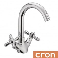 Змішувач для умивальника на гайці Cron Teorema (Chr-274)