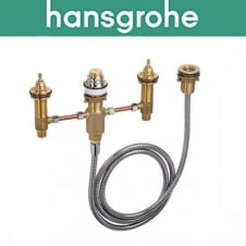 Внутрішня прихована частина змішувача на 4 отвори Hansgrohe (art 13244180) на край ванни