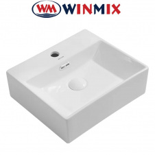 Раковина (умивальник) навісна Winmix Premium QUADRO -0205 410*360*130mm (біла)