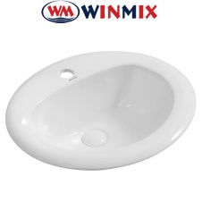 Фото - Раковина (умивальник) Winmix Premium TOPPER-1602 515*400*200mm (біла) Раковина (умивальник) Winmix Premium TOPPER-1602 515*400*200mm (біла)