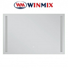 Дзеркало для ванної кімнати Winmix Premium LINES MR18-100x70-REVERSE (з LED-підсвічуванням, антизапотівання)