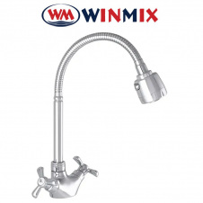 Змішувач для кухні Вухо, рефлекторний Winmix Vega REFLECTOR Nut (Chr-271), Польща