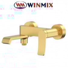 Змішувач для ванни короткий ніс Winmix Premiun Dali EURO Brushed Gold (Chr-009), Польща