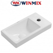 Раковина (умивальник) меблева Winmix Premium QUADRO -1501 400*215*105mm (біла)