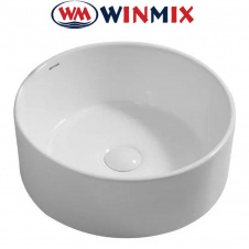 Раковина (умивальник) накладна Winmix Premium TOPPER -0103 400*400*150mm (біла)