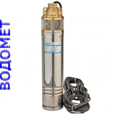 Насос вихровий свердловинний 4SKM-150-20, Н=105М, Q=3кбМ, P=1,1 кВт, каб. 20м, вбудований. конденс. Водомет Словенія