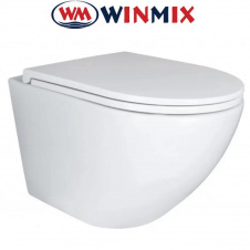 Унітаз підвісний Winmix Premium ELLIPSE 0301-T3 495*365*365mm, система змиву TORNADO 3.0