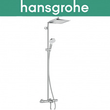 Душова система з термостатом Hansgrohe (art 27298000) для ванни Crometta E 240 1jet Showerpipe, Хром