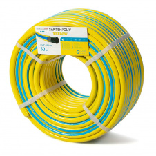 Шланг для поливу Santehpoliv Yellow 1/2", 50м (3 шаровий), Winmix Польща