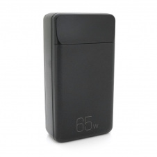 Повербанк PowerBank XO-PR201 30000mAh, Input: (2хType-C), Output: (2хUSB, 2хType-C), PD65W для Laptop, plastic, Black, Q20