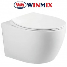 Унітаз підвісний Winmix ELLIPSE 0307-T3 520*373*365mm, система змиву TORNADO 3.0