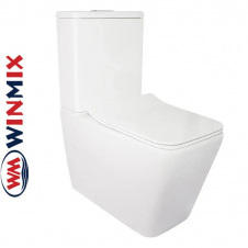 Унітаз-компакт Winmix QUADRO 0403-R 640*360*835mm, система змиву RIMLESS