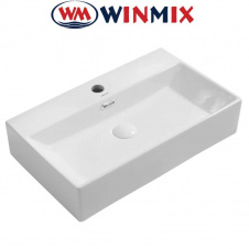 Раковина (умивальник) навісна Winmix Premium QUADRO -0206 600*360*130mm (біла)
