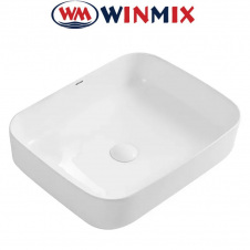 Раковина (умивальник) накладна Winmix Premium DIVERSE-0110 500*390*130mm (біла)