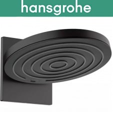 Душова стельова лійка Hansgrohe (art 24150670) Pulsify 260 2jet, Чорний мат (діаметр 26см)