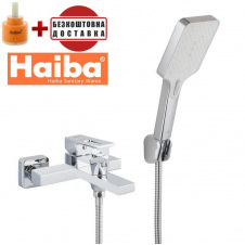 Змішувач для ванни короткий ніс HAIBA KANT EURO (Chr-009)