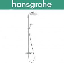 Душова система з термостатом Hansgrohe (art 27687000) для ванни Croma 280 1jet Showerpipe, Хром