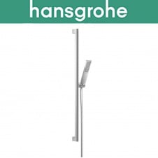 Душовий набір зі стійкою Hansgrohe (art 24380000) Pulsify E 100 1jet EcoSmart 90 см, Хром