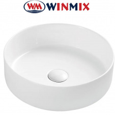 Раковина (умивальник) накладна Winmix Premium TOPPER -0101 355*355*120mm (біла)