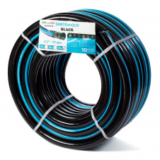 Шланг для поливу Santehpoliv Black 1", 50м (3 шаровий), Winmix Польща