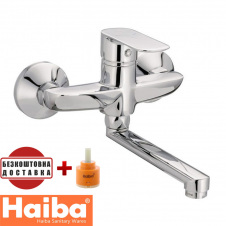 Змішувач для кухні від стіни HAIBA ASIO Chr-005