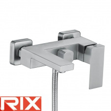 Змішувач для ванни короткий ніс Rix KUB (Chr-008) EURO, SUS304 з нержавіючої сталі